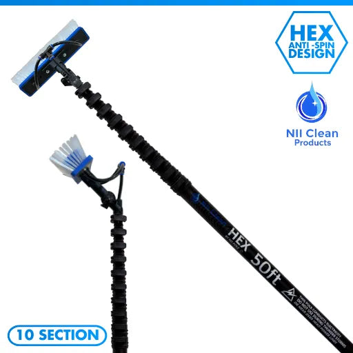 Window Cleaning HEX Pole by NII Pole