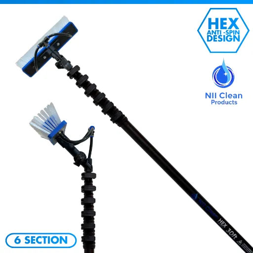 Window Cleaning HEX Pole by NII Pole
