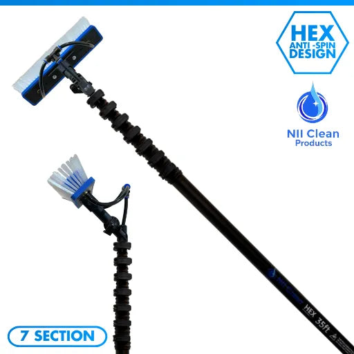 Window Cleaning HEX Pole by NII Pole