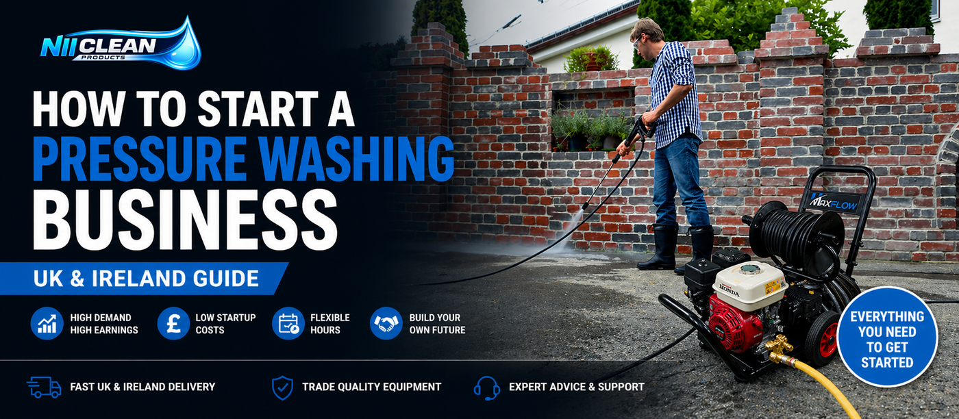 How To Start A Pressure Washing Business (UK & Ireland Guide)