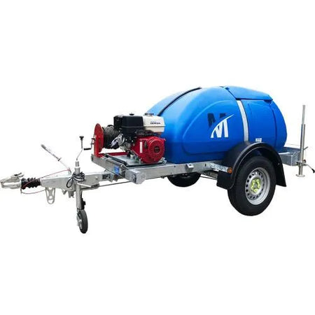 1100L Honda GX390 Pressure Washer Bowser - 21 LPM Comet Pump + Reel