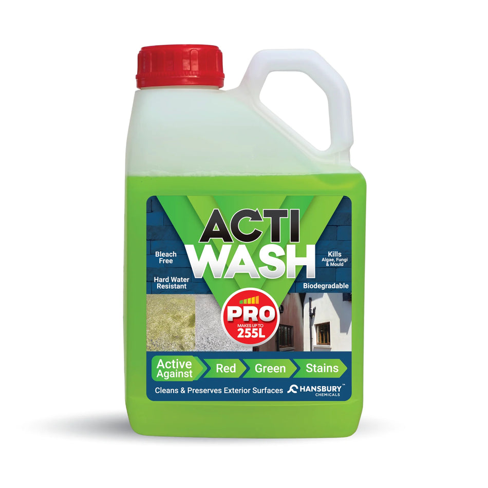 Actiwash Pro Biocide - Removes Red & Green Algae, Mould, Fungi professional chemical product image