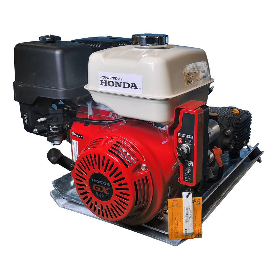 Honda GX390 21 LPM Powerwasher Skid Frame- Electric Start