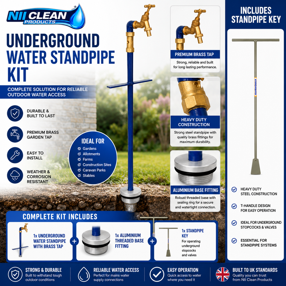 Belfast Mains Stand Pipe + Key