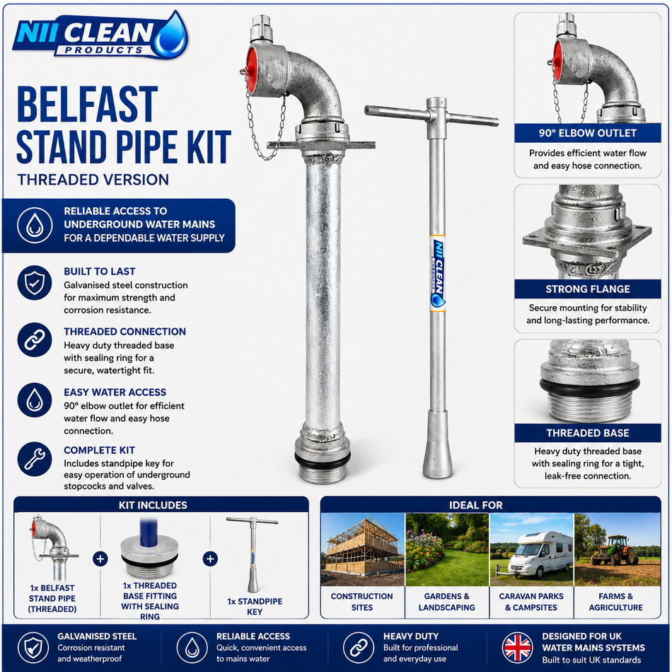 2" Belfast Standpipe + Key