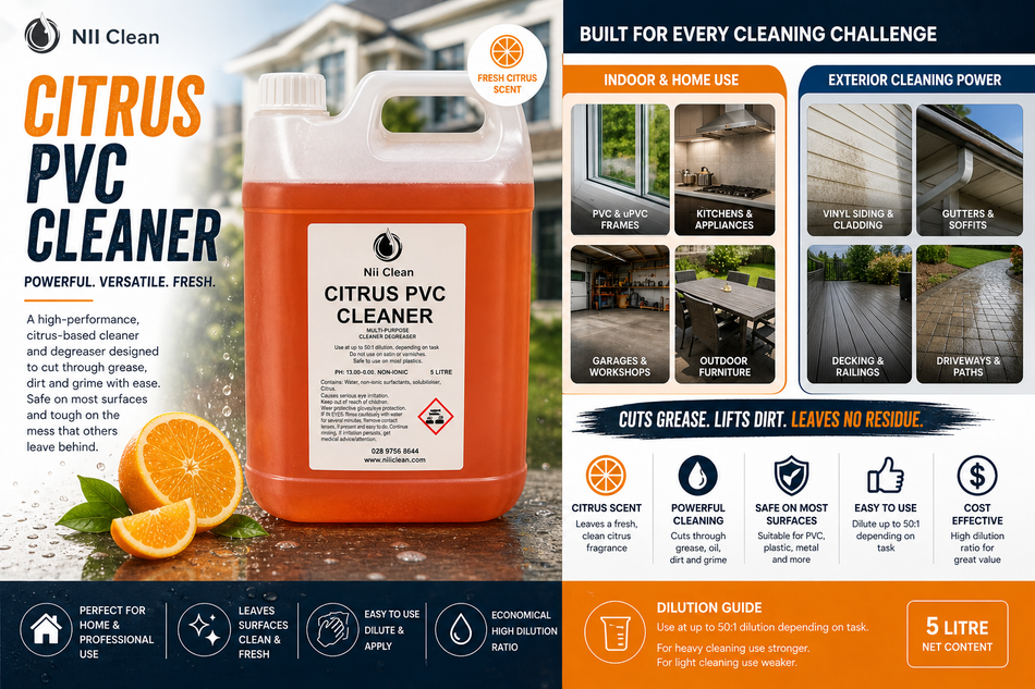 Citrus UPVC Cleaner 5L