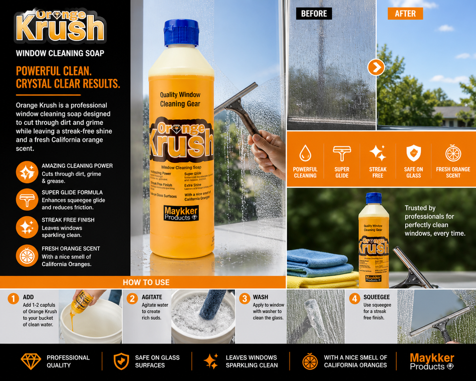 Maykker Orange Krush Soap 500ML