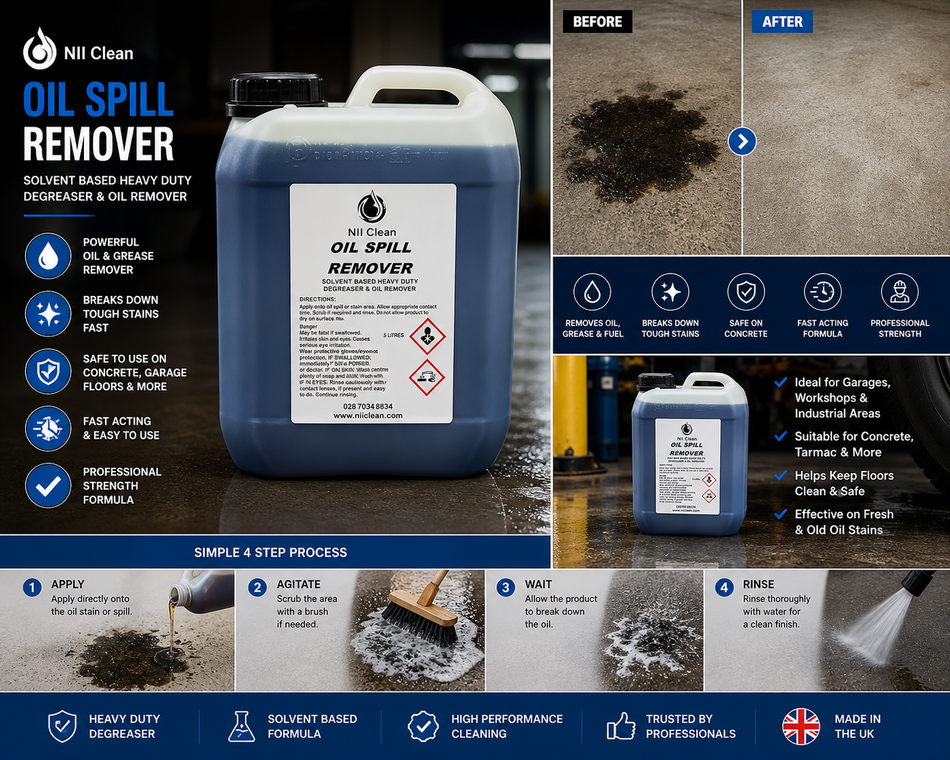 Oil Spill Remover Concrete 5L