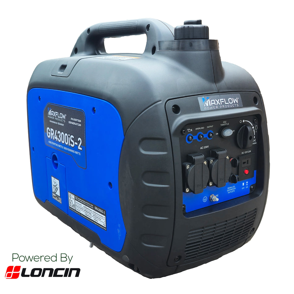 Maxflow GR4300iS Invertor Petrol Generator 4300W