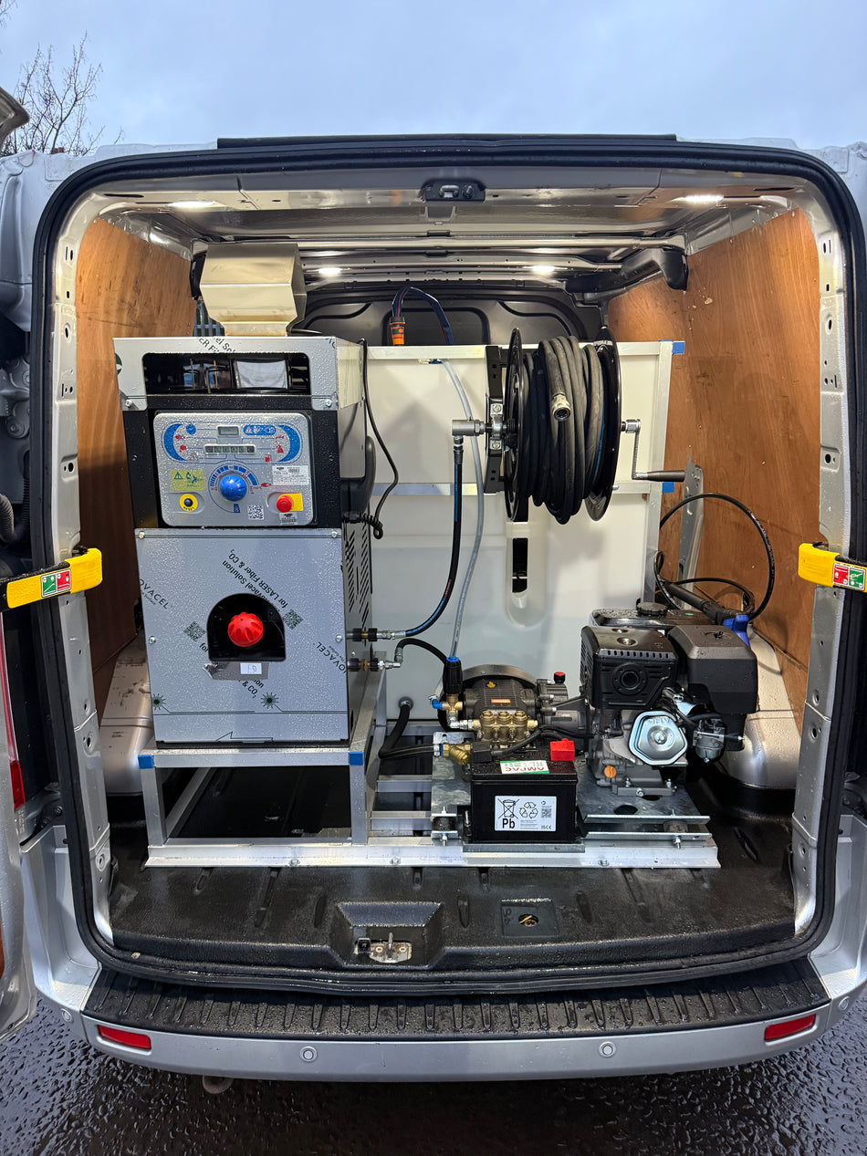 240V Hot Water Pressure Washer | NII Hot Skid 21LPM Van Mounted