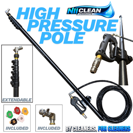 NEW - NII High Pressure Carbon Fibre Extendable WFP Pole💧
