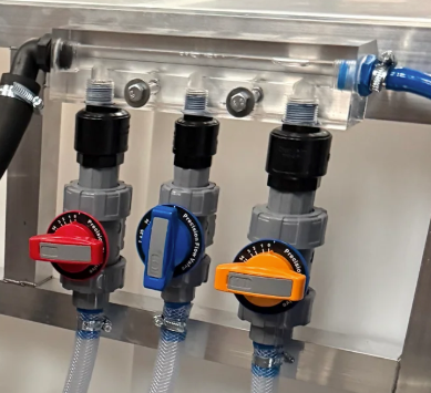 NII 3 Way Blend Chemical Manifold