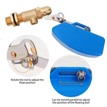 1/2" Automatic Float Valve – High Flow – Horizontal