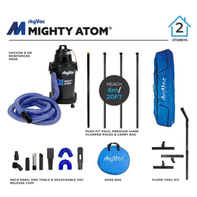 SkyVac Mighty Atom Supercharged Vacuum System