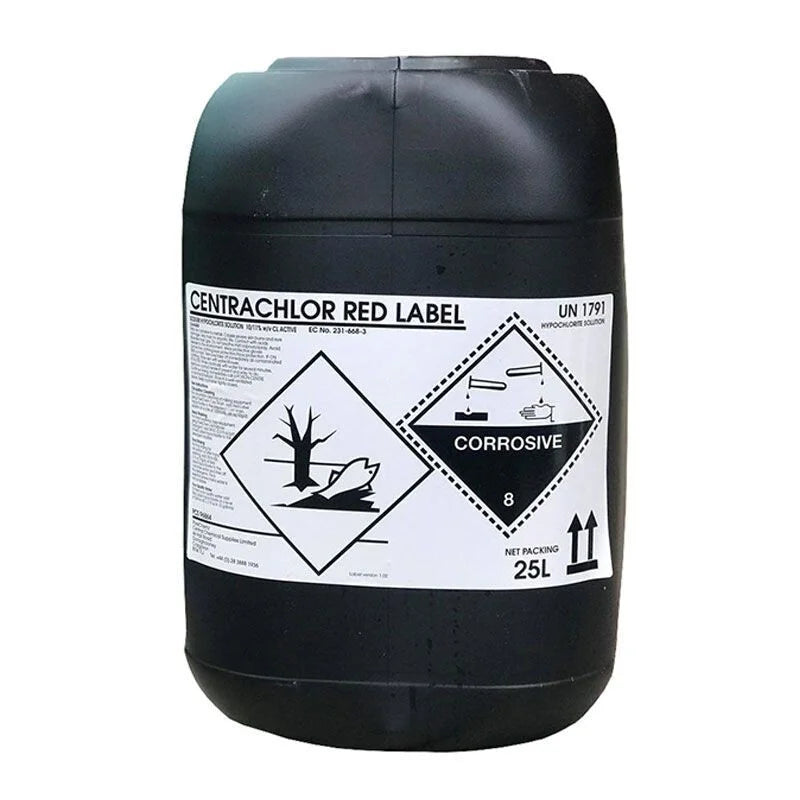 Hypochlorite / Red Label 10/11% 25L - Collection only