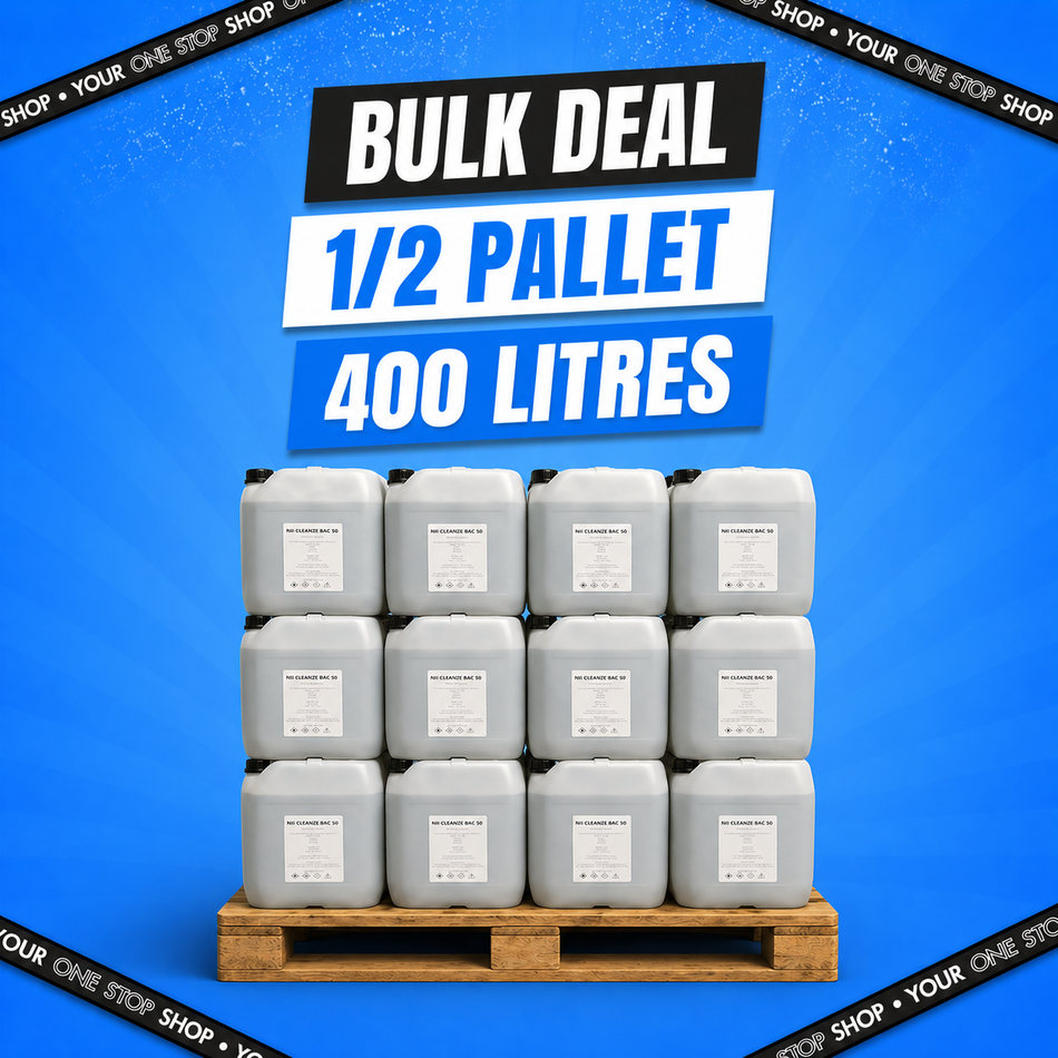 BAC 50% – Half Pallet Bulk Deal (16 x 25L) – 400 Litres