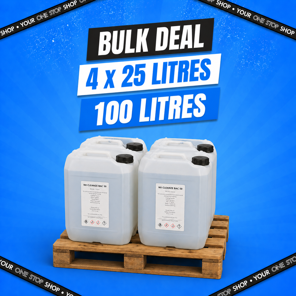 100L BAC 50% - BULK DEAL