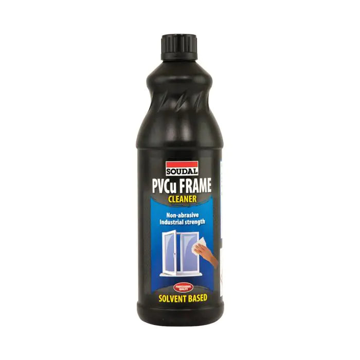 Soudal PVC Frame Non Abrasive Solvent Based Cleaner - 1L Bottle