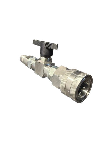 3/8" Pressure Washer Ball Valve – Quick Shut-Off for Easy Accessory Changes