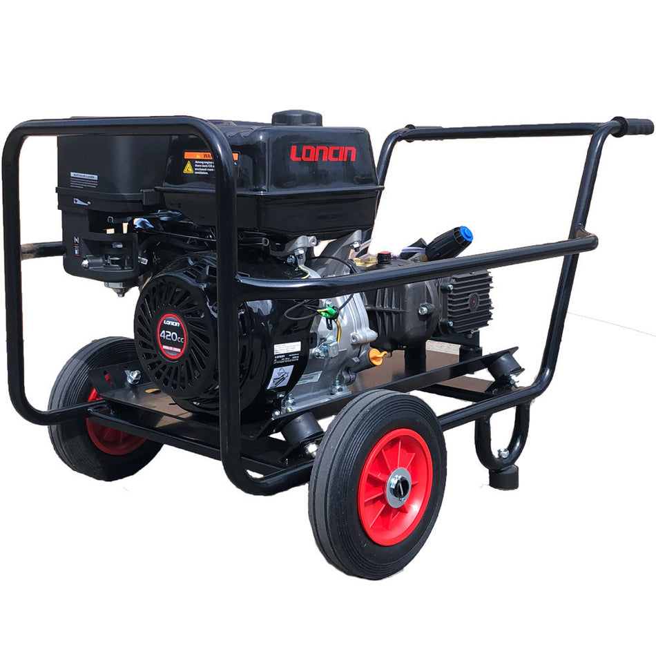 Loncin G420 21 LPM Gearbox Driven Trolley Frame (Electric Start)