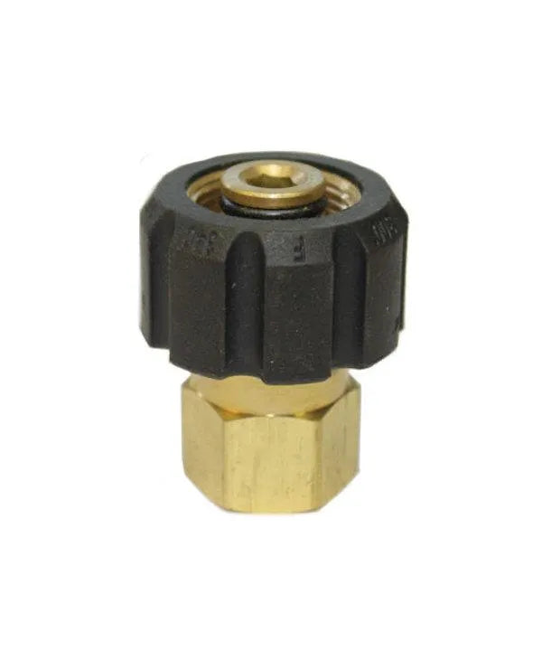 M22F x 3/8F Coupling for threaded hosing