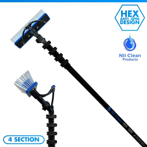 Window Cleaning HEX Pole by NII Pole