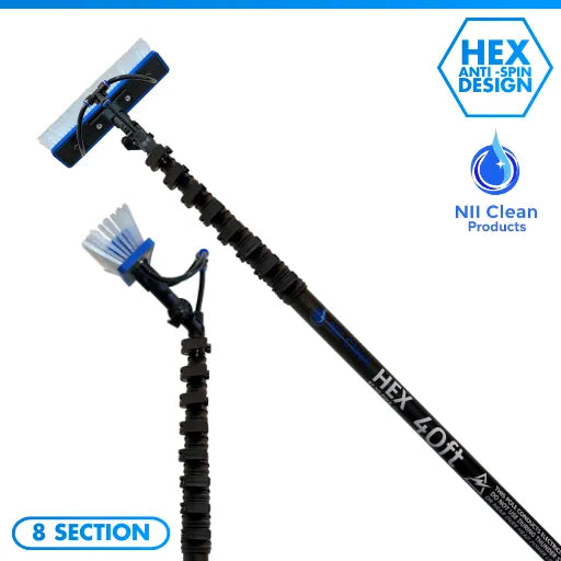 Window Cleaning HEX Pole by NII Pole