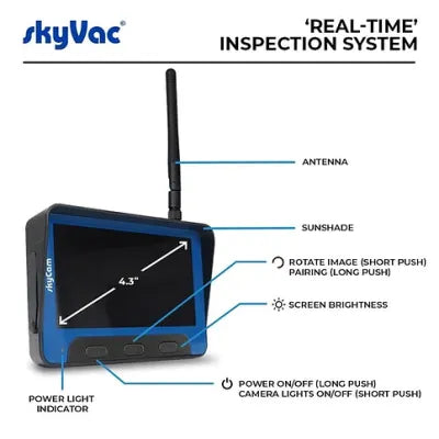 SkyVac 'Real-Time' Camera Inspection System