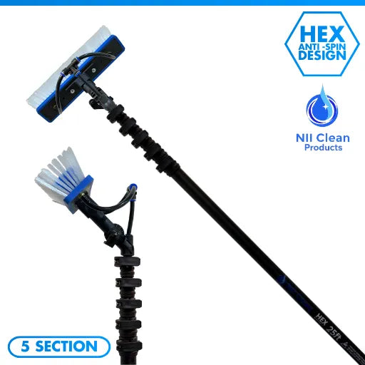 Window Cleaning HEX Pole by NII Pole