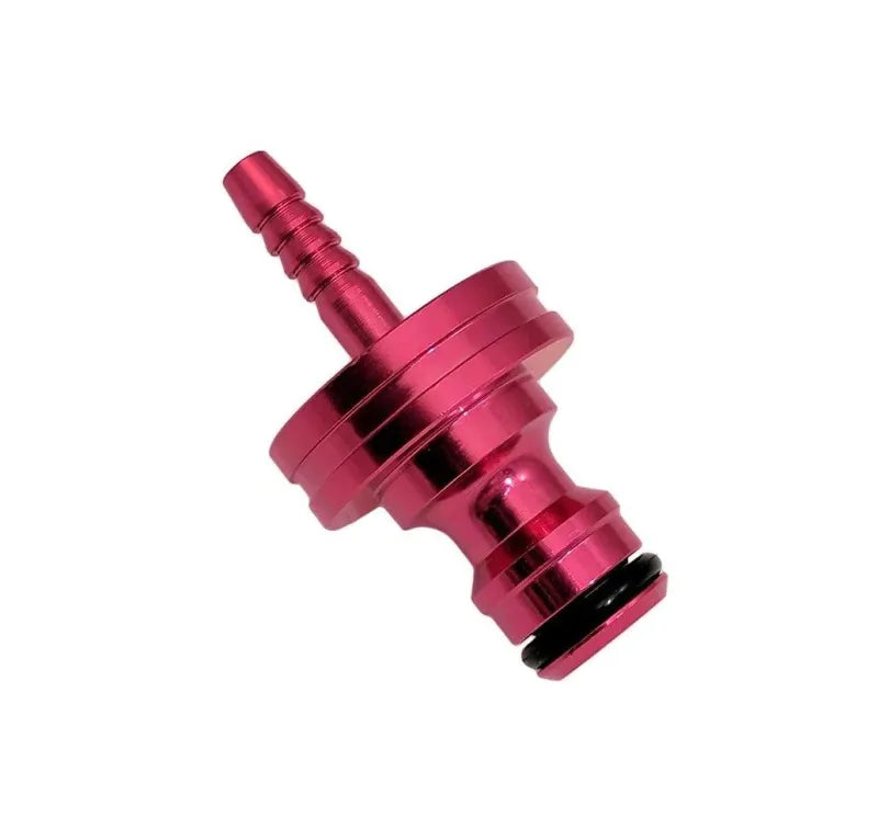Red Hose Tail to Hoselock Male Connector 6mm