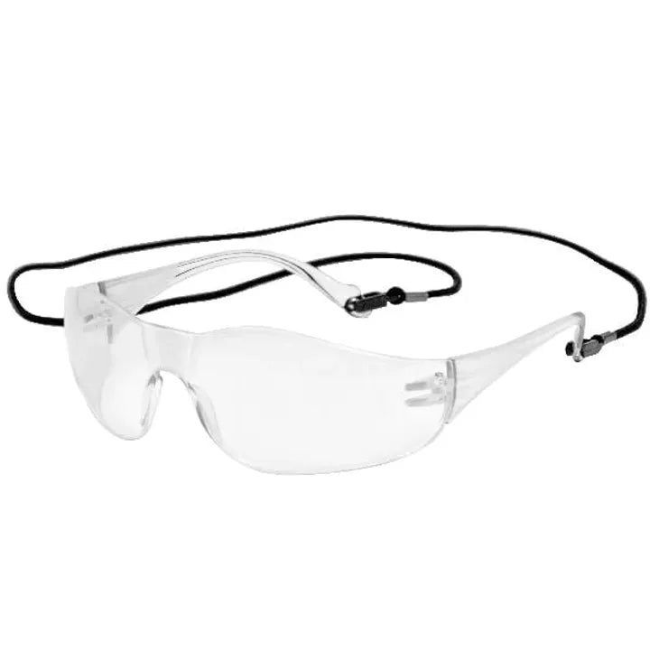 Clear Safety Glasses with Cord