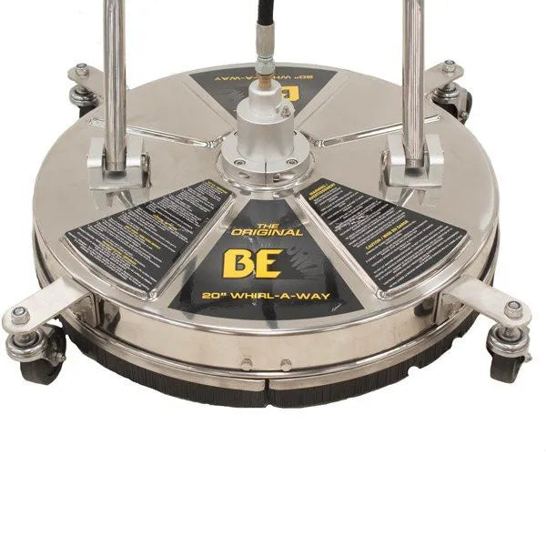 BE Whirlaway 20“ Stainless Steel Surface Cleaner