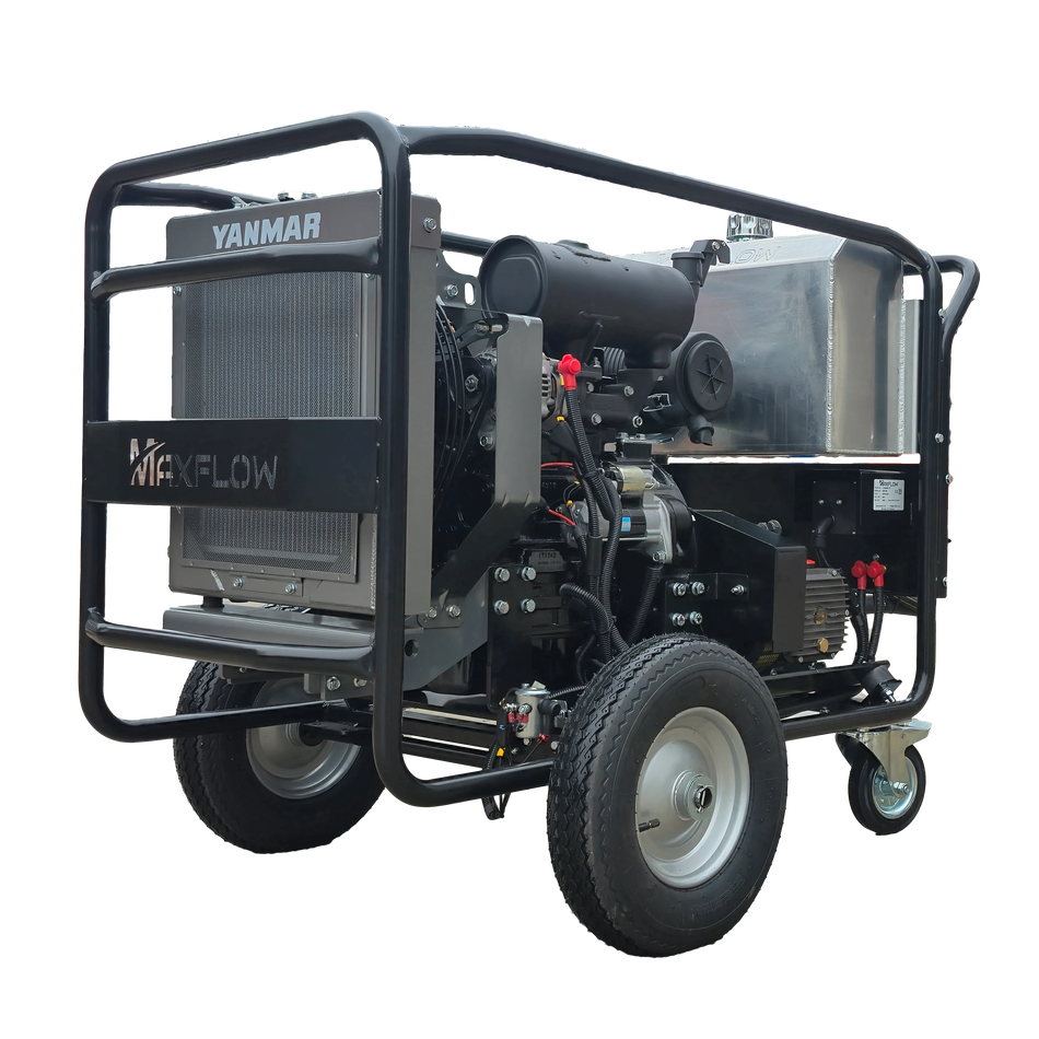 Yanmar 3-Cylinder 35LPM 200 Bar Trolley Frame